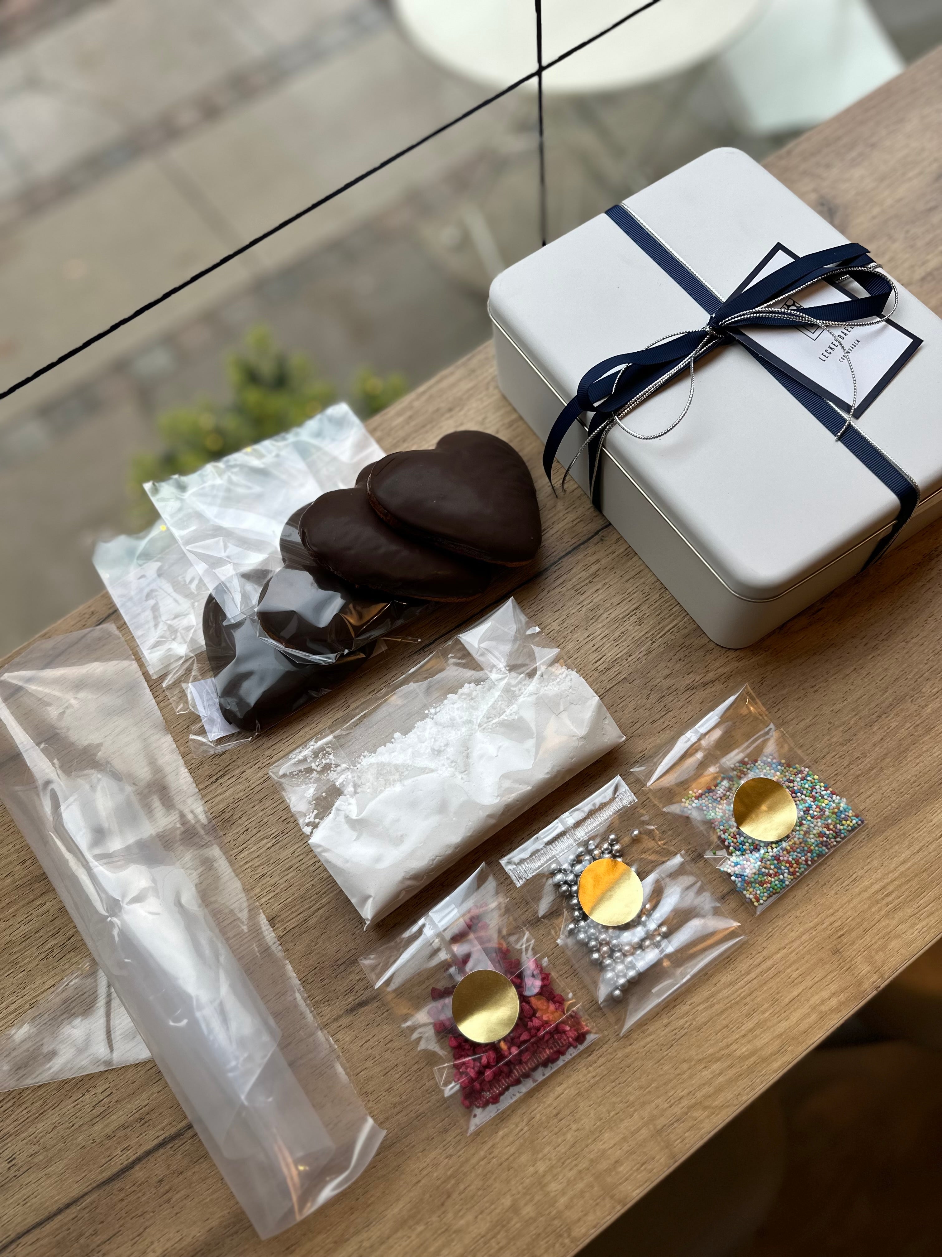 DIY Honninghhjerte dekorations sæt