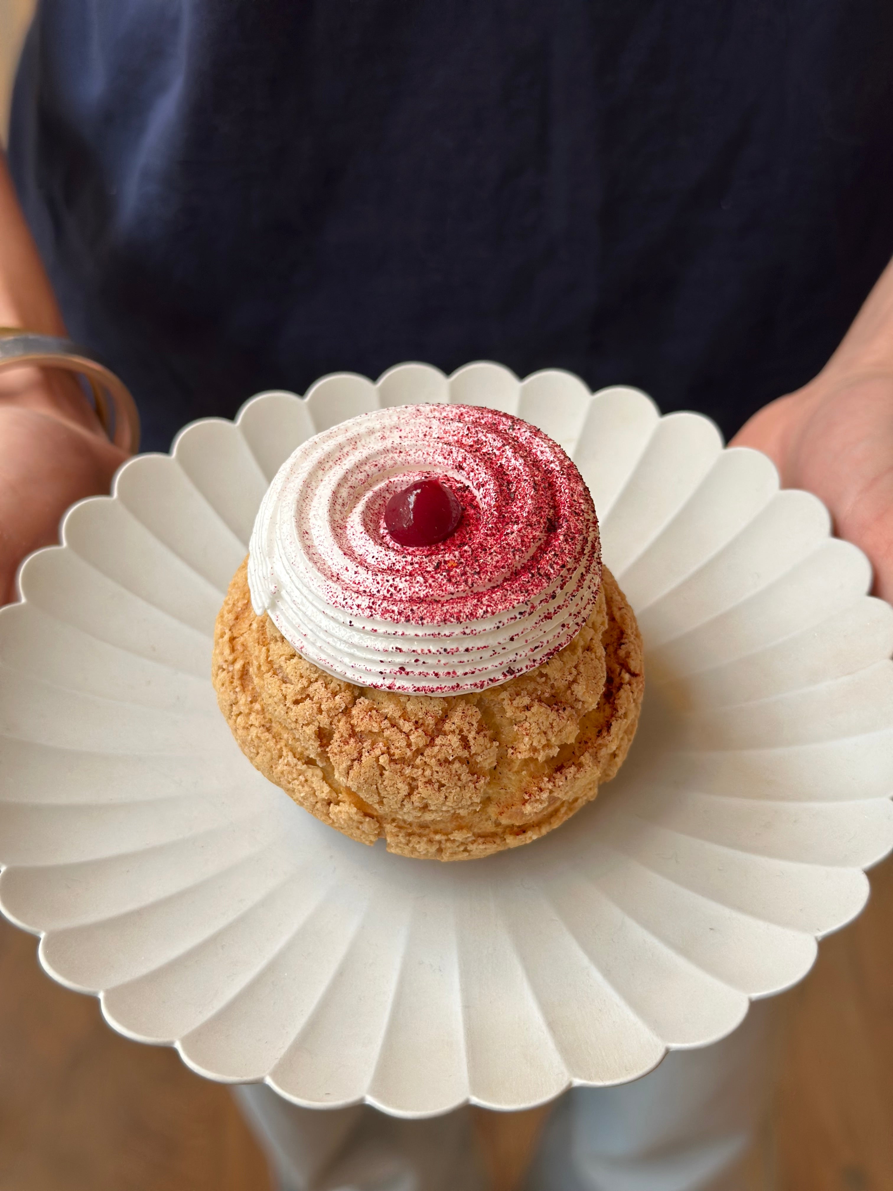 Blåbær fastelavnsbolle (vandbakkelse)