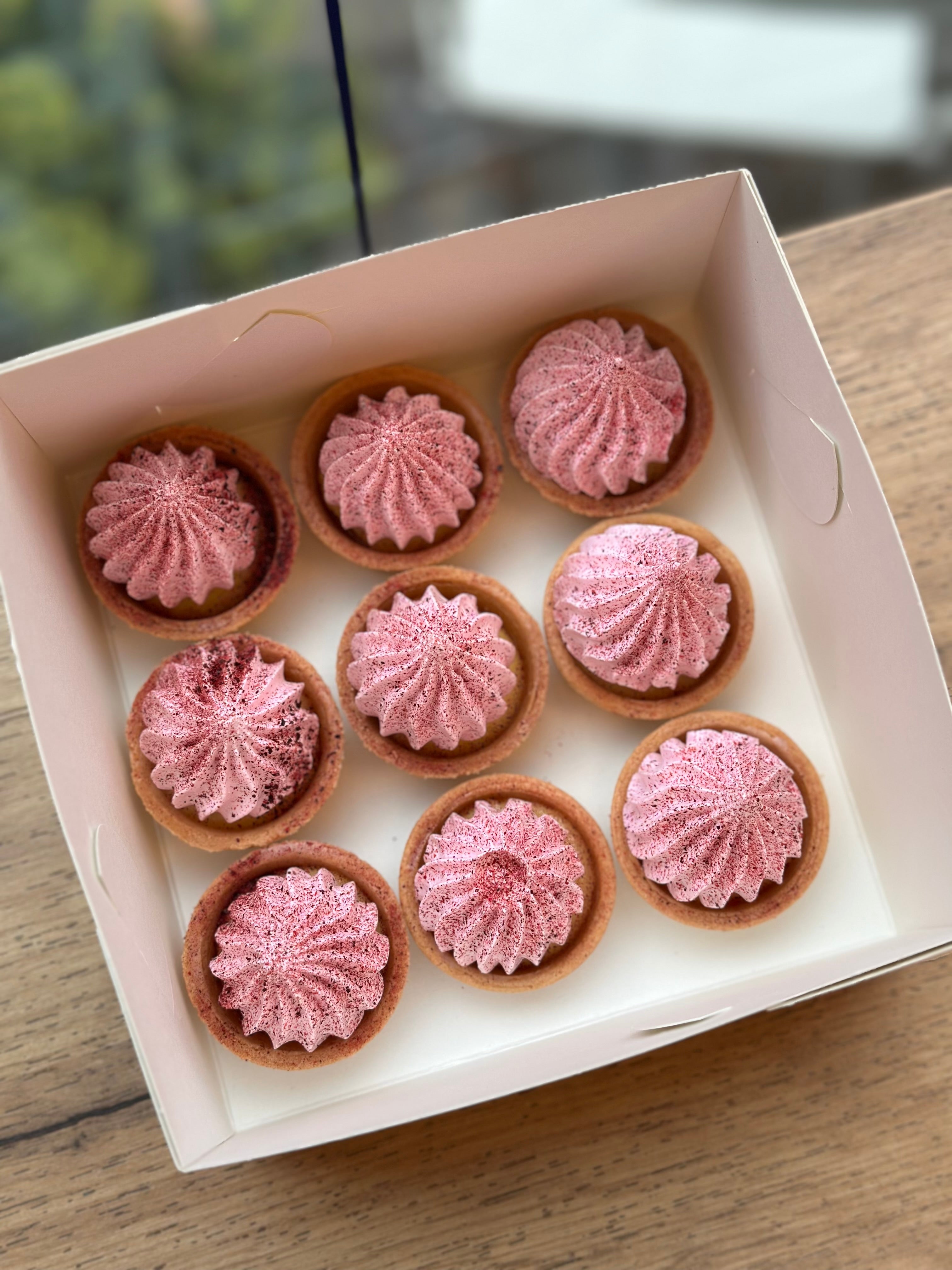 Fødselsdags blåbær - Mini tærte