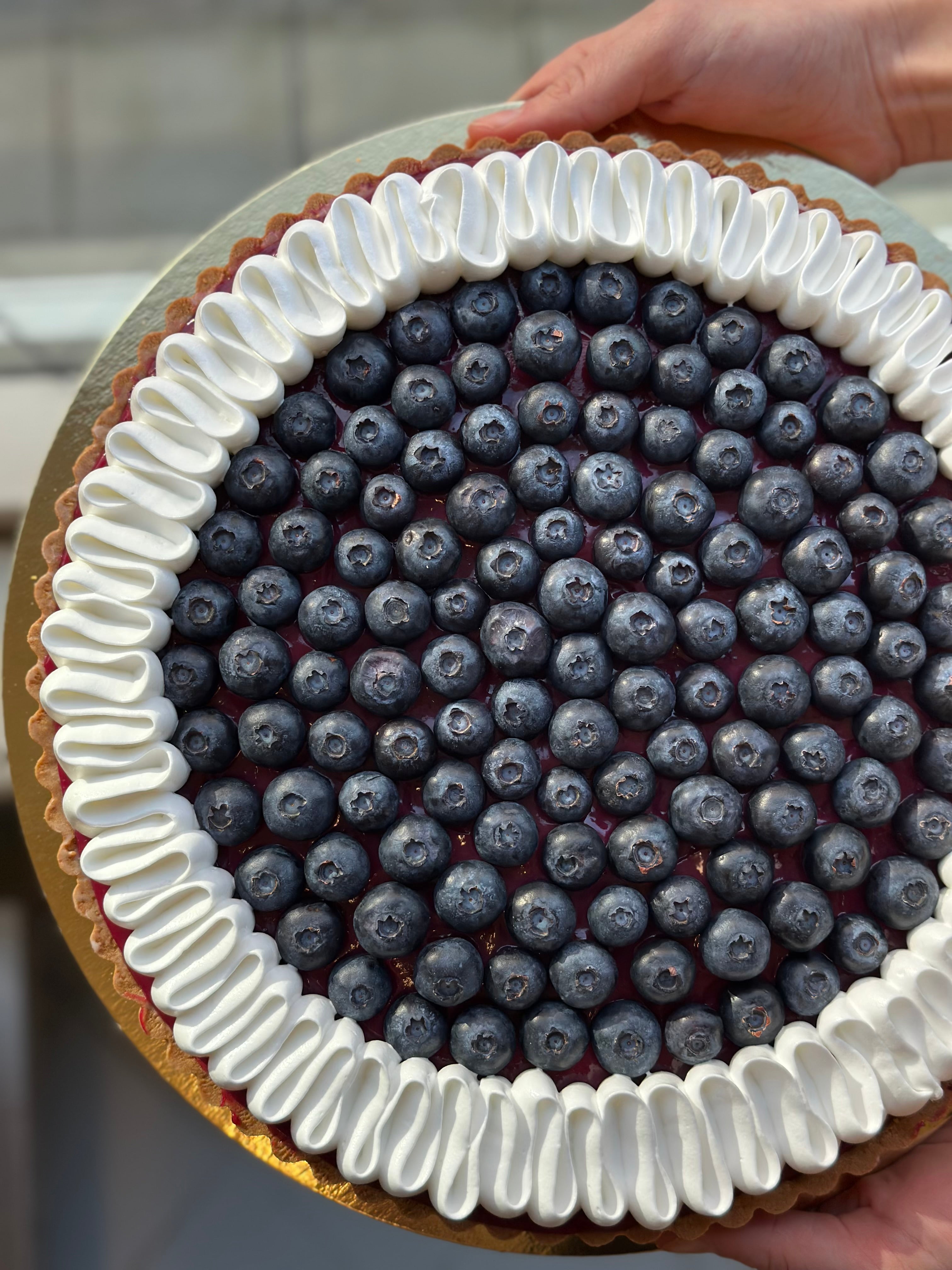 Blåbær tærte 30cm Ø