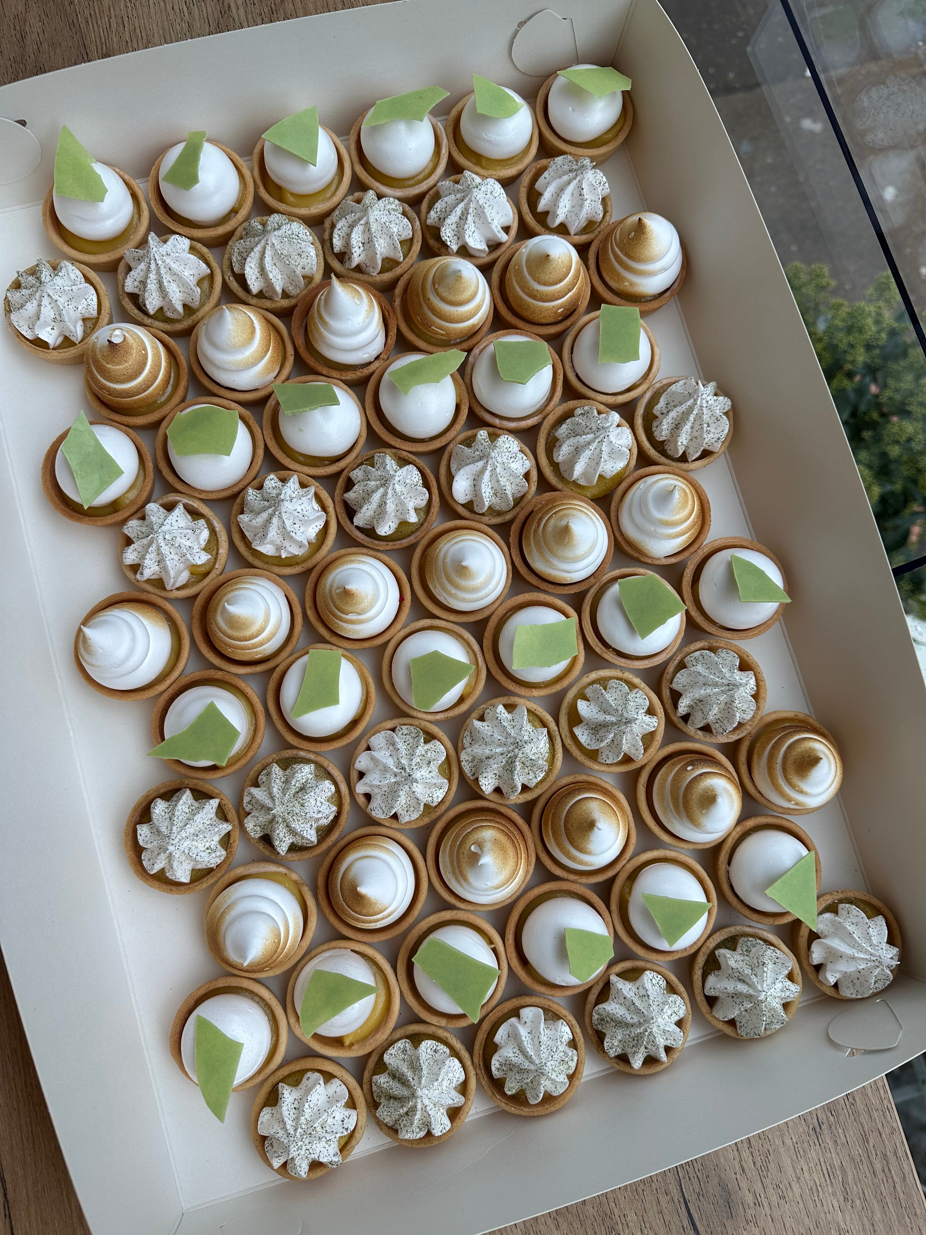 Mini tærter - grøn