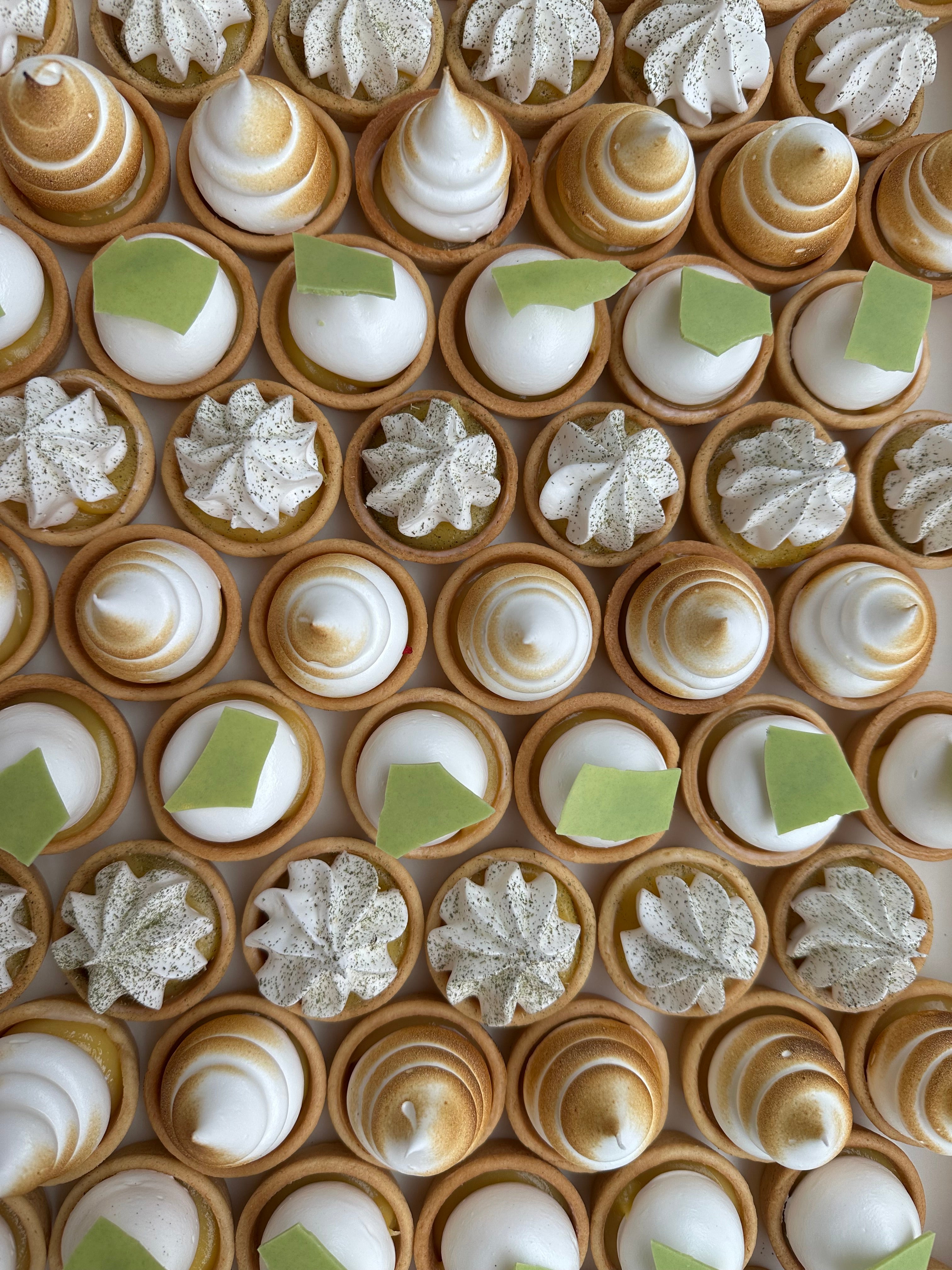 Mini tærter - grøn