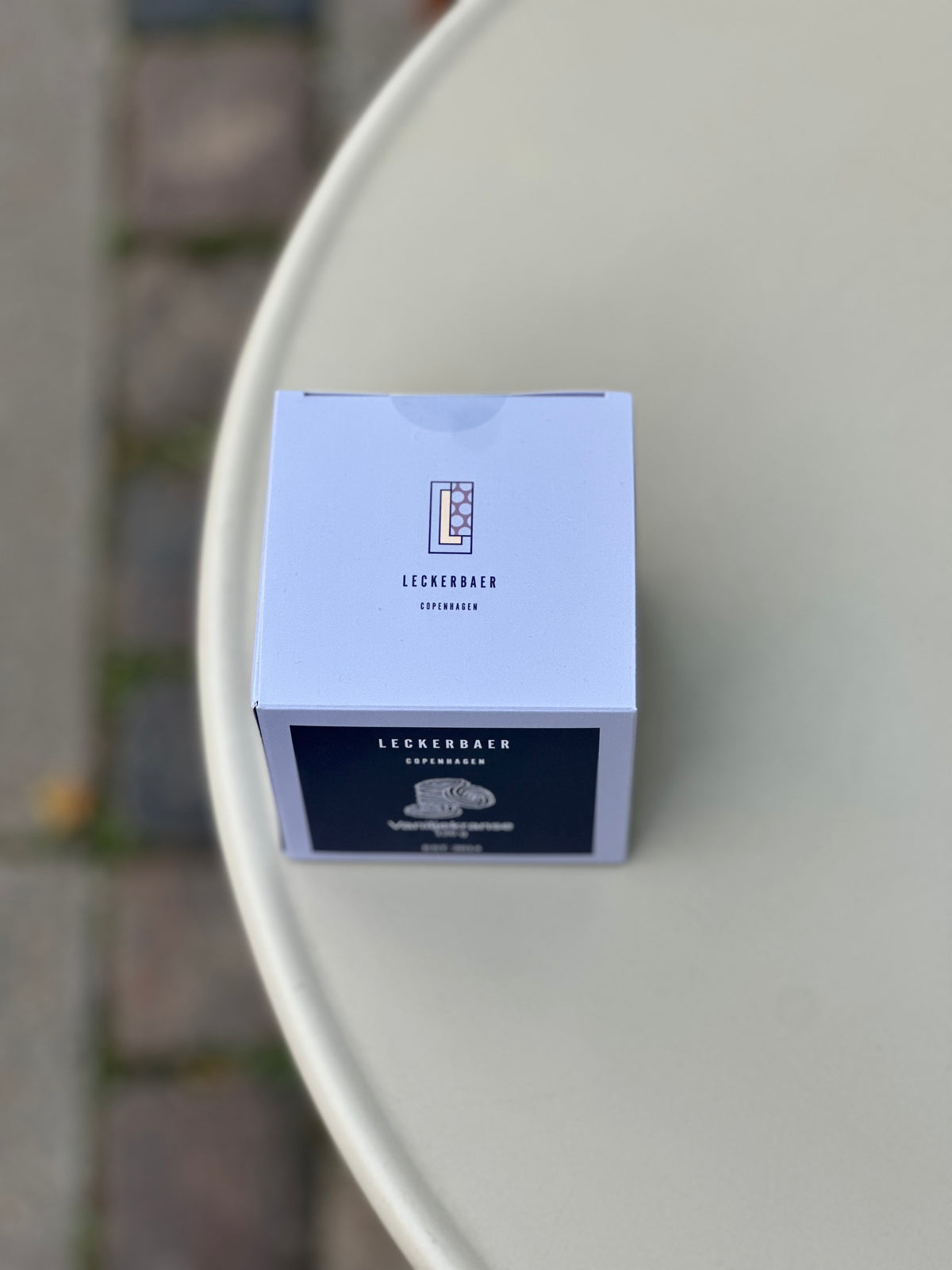 Vaniljekranse i æske