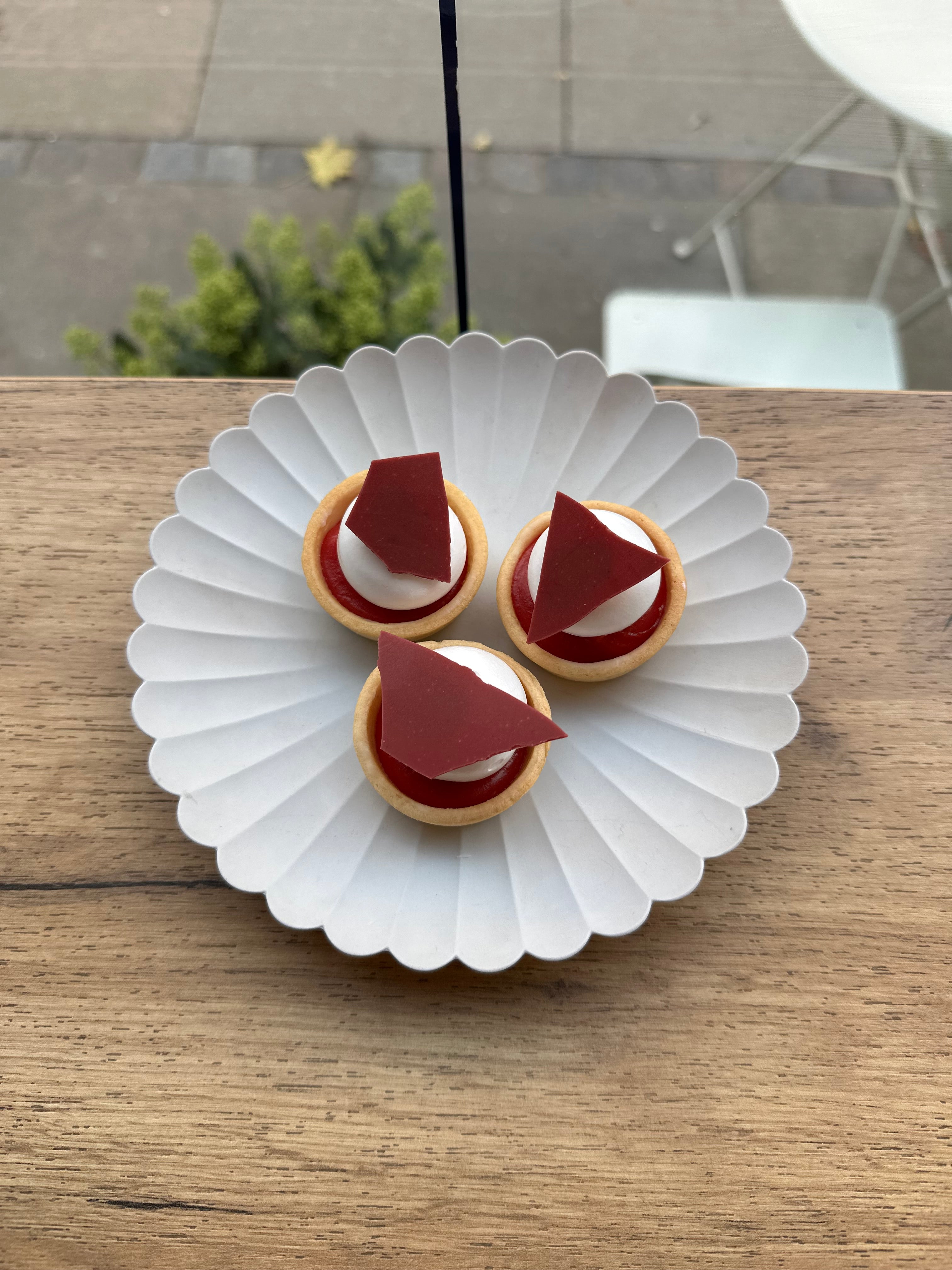 Kirsebær - mini tærte