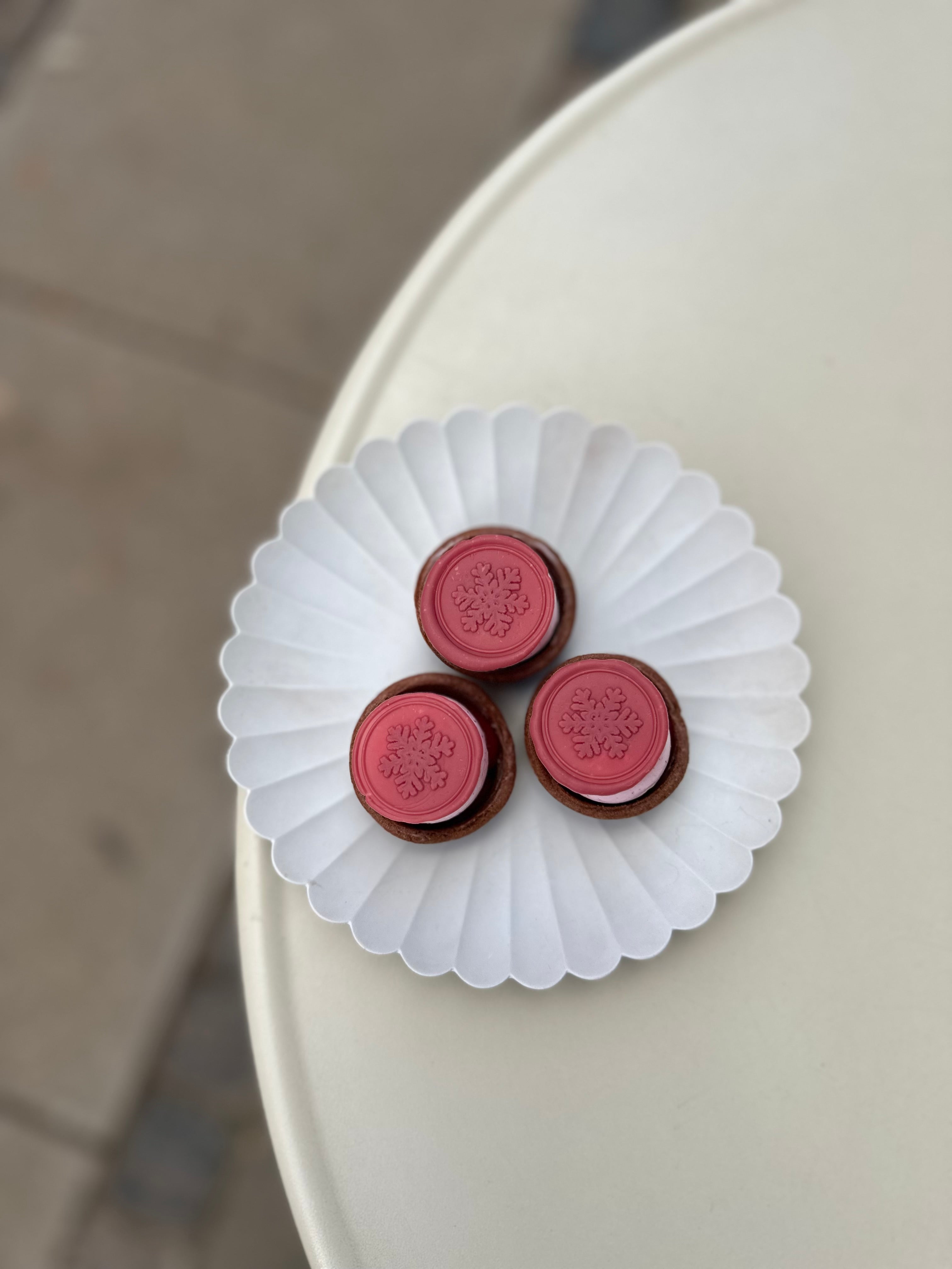 Chokolade & solbær- mini tærte