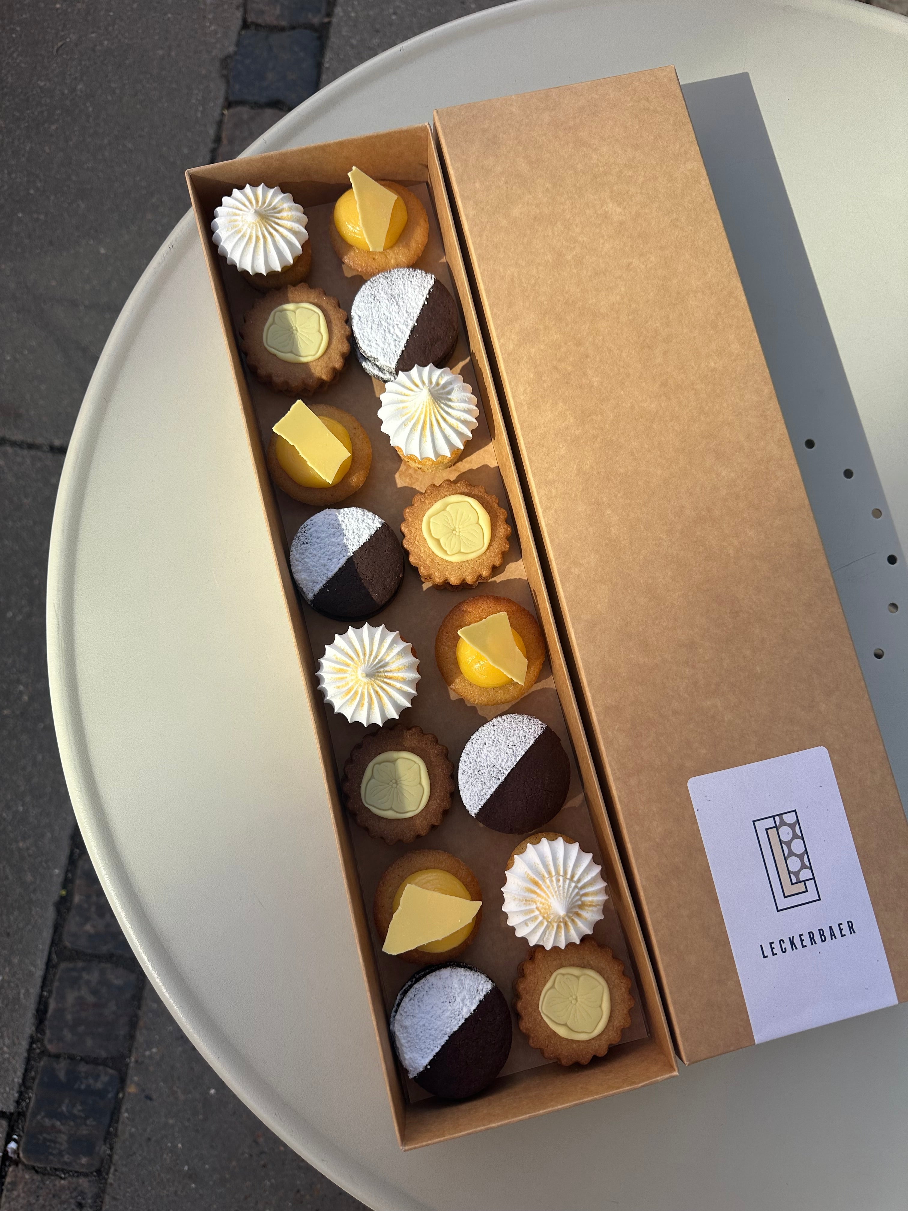 Minikager - Gul æske - 16 stk