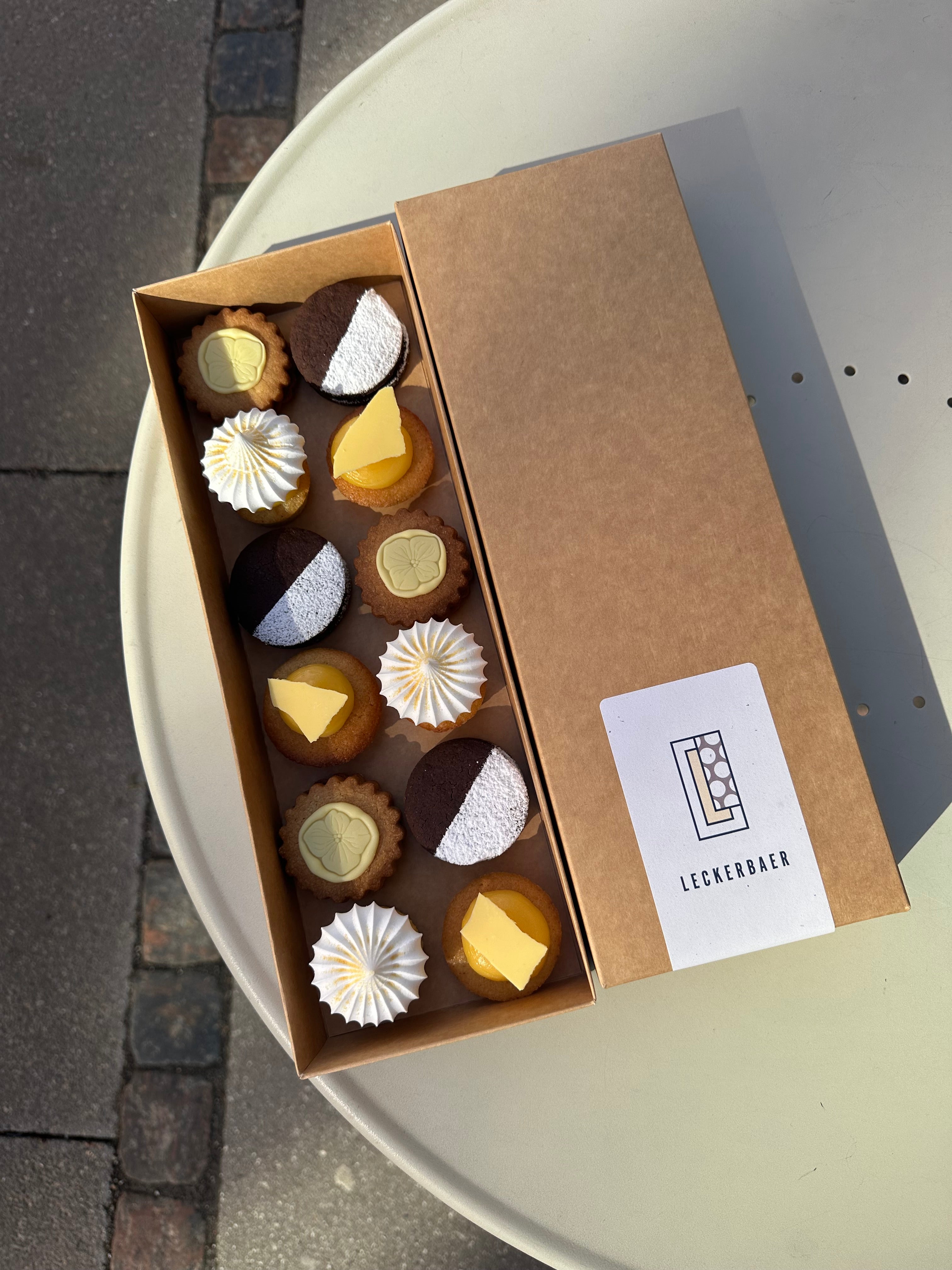 Minikager - Gul æske - 12 stk