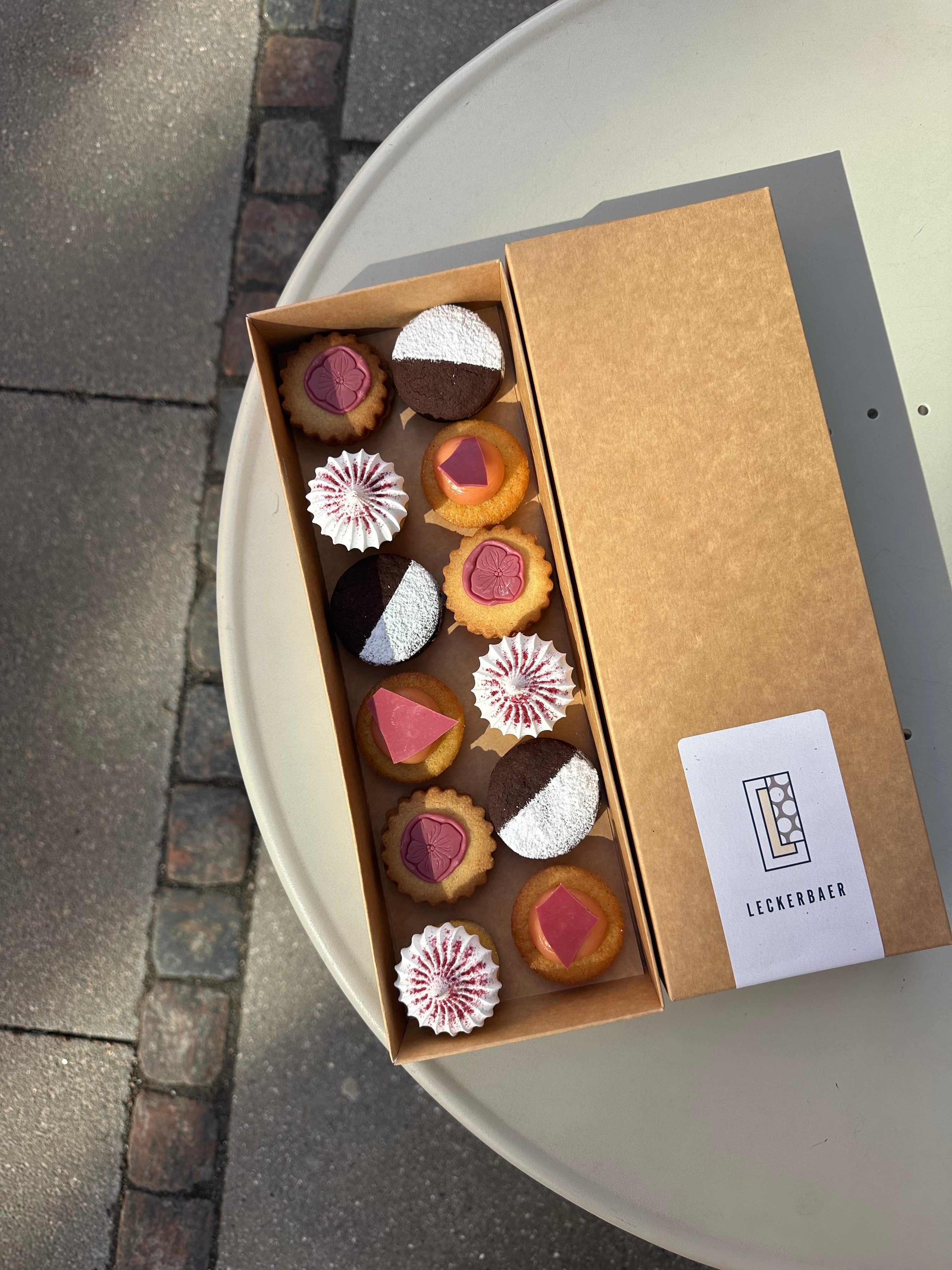 Minikager - Rød æske - 12 stk