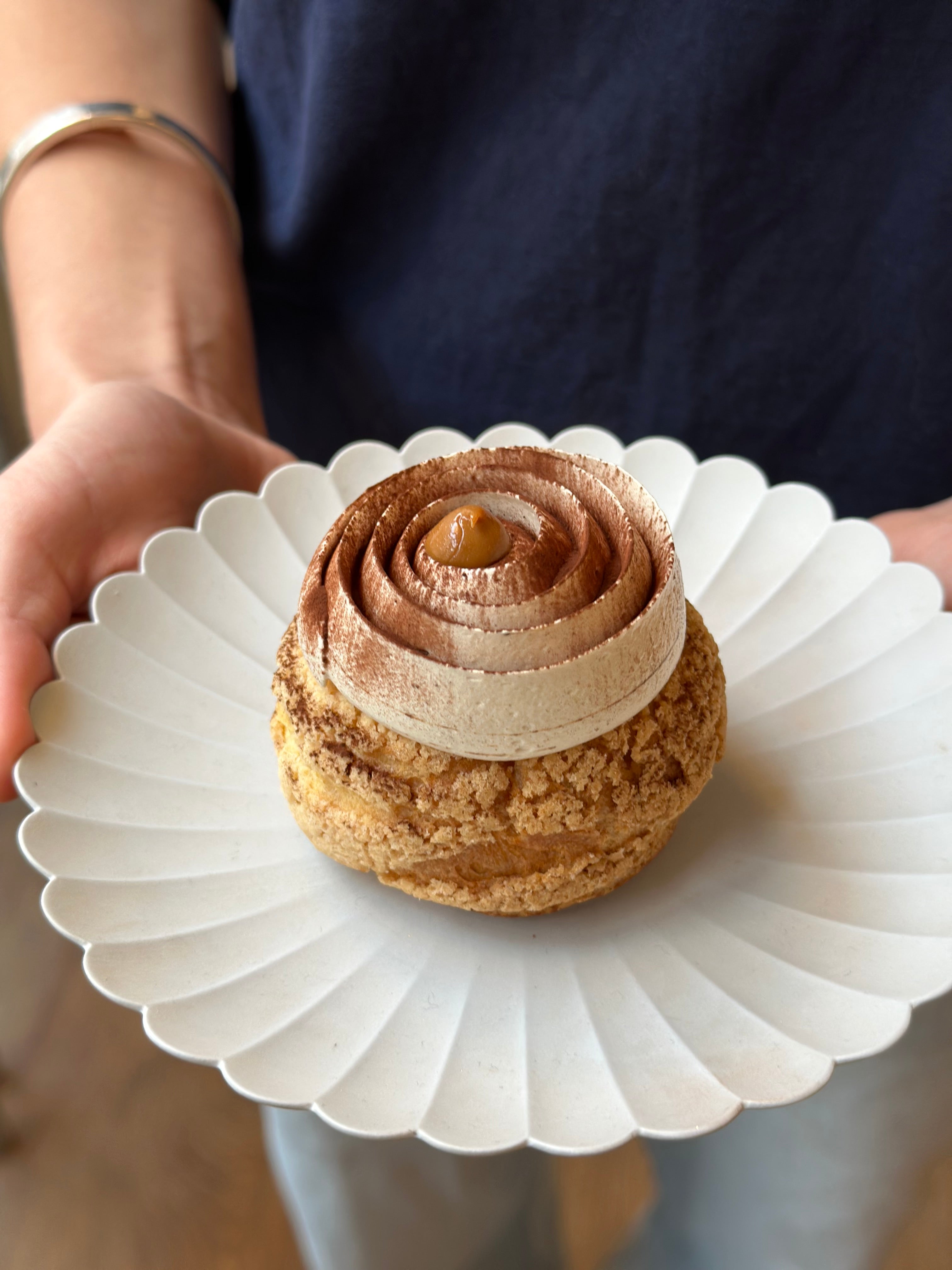 Mokka fastelavnsbolle (vandbakkelse)