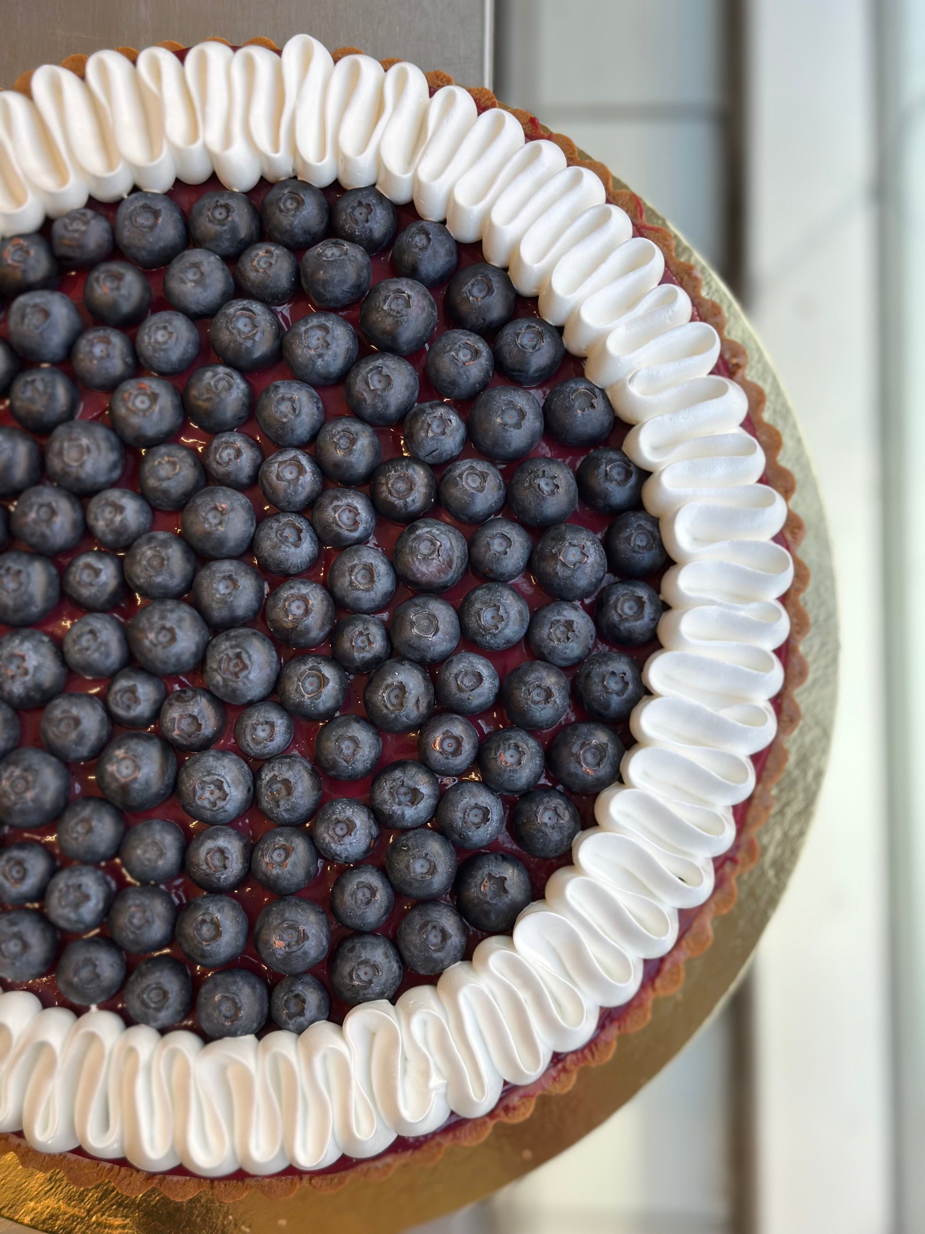 Blåbær tærte 30cm Ø