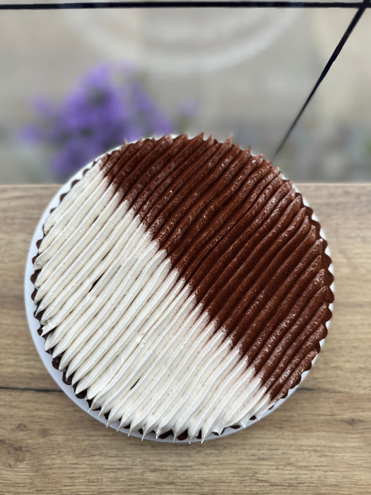 Stor tiramisu tærte (6-8 pers)