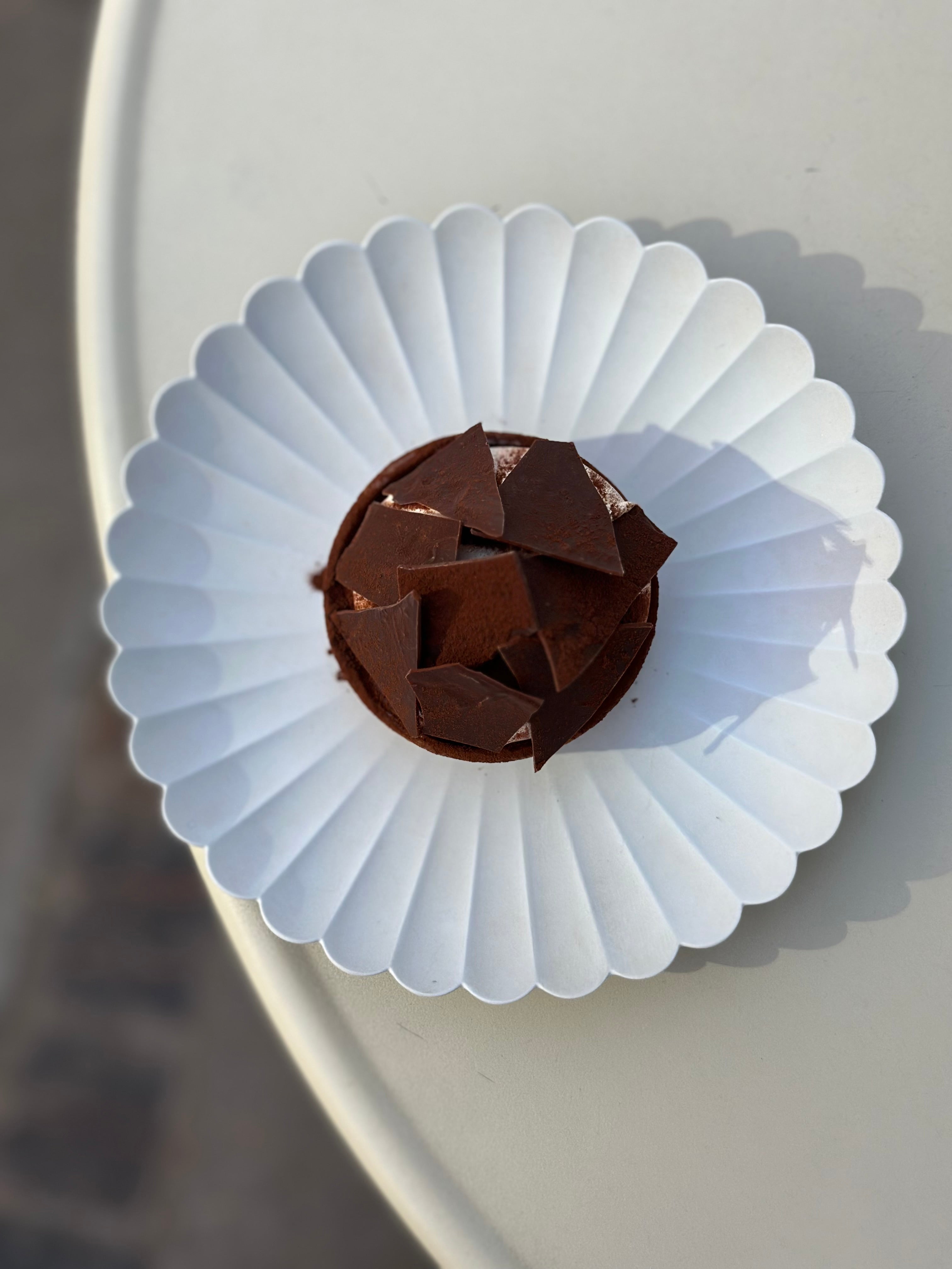 Chokolade- og kaffetærte