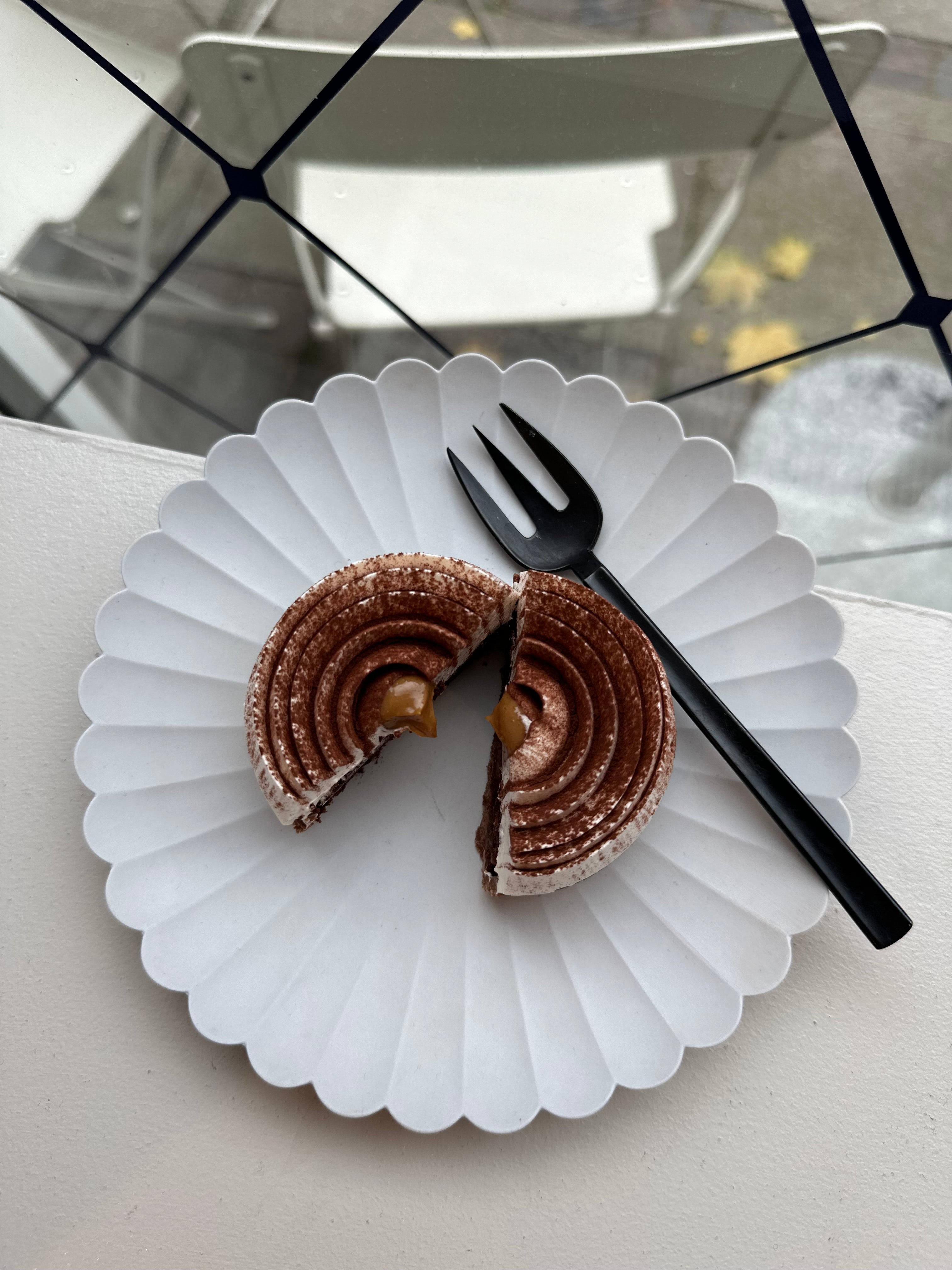 Tiramisu og chokolade tærte