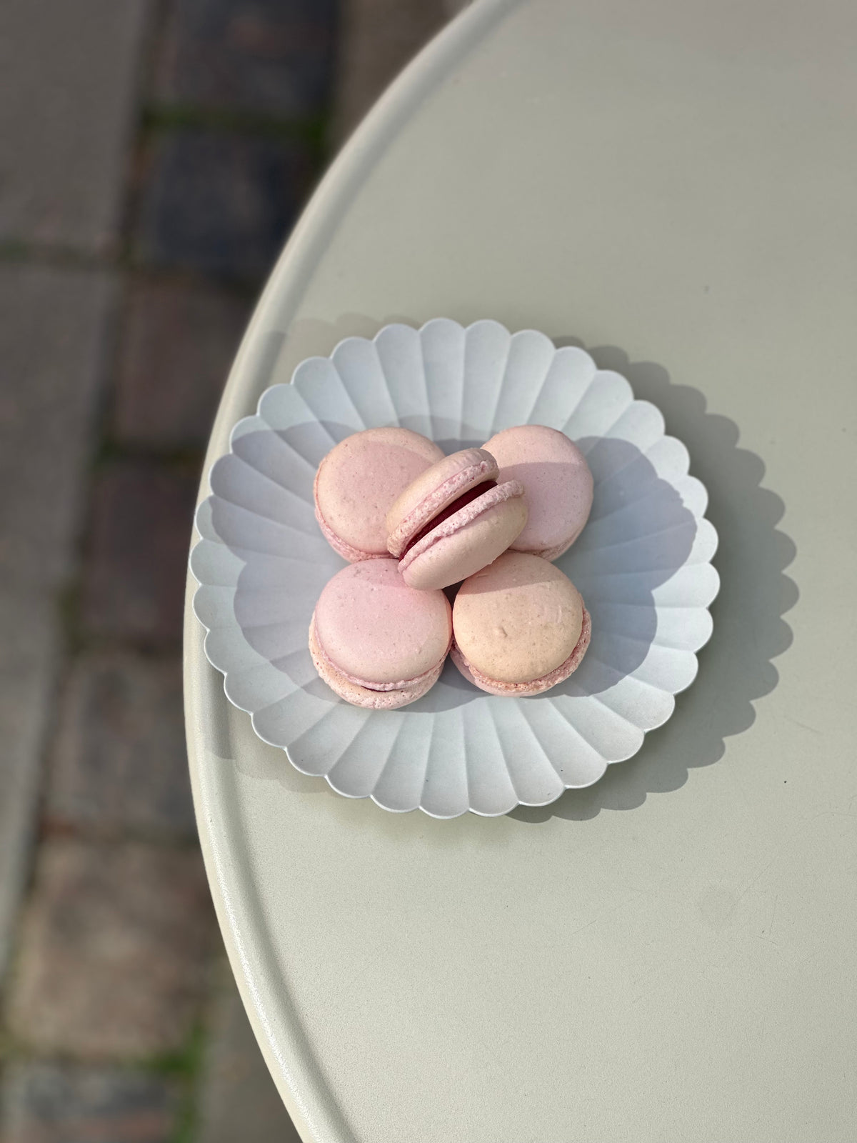 Macaron - Hindbær