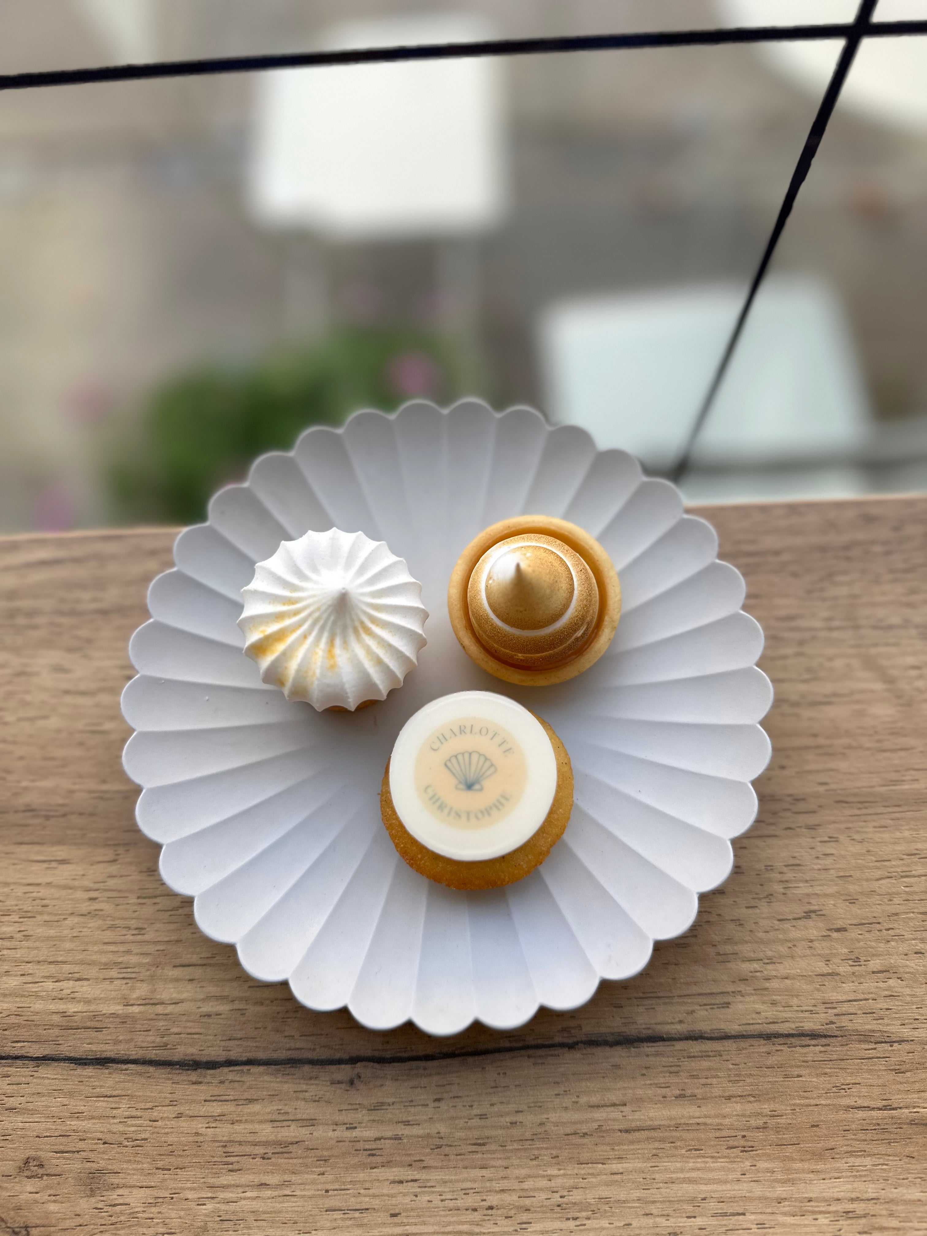 Kagesæt - citrus og passionsfrugt - customised logo