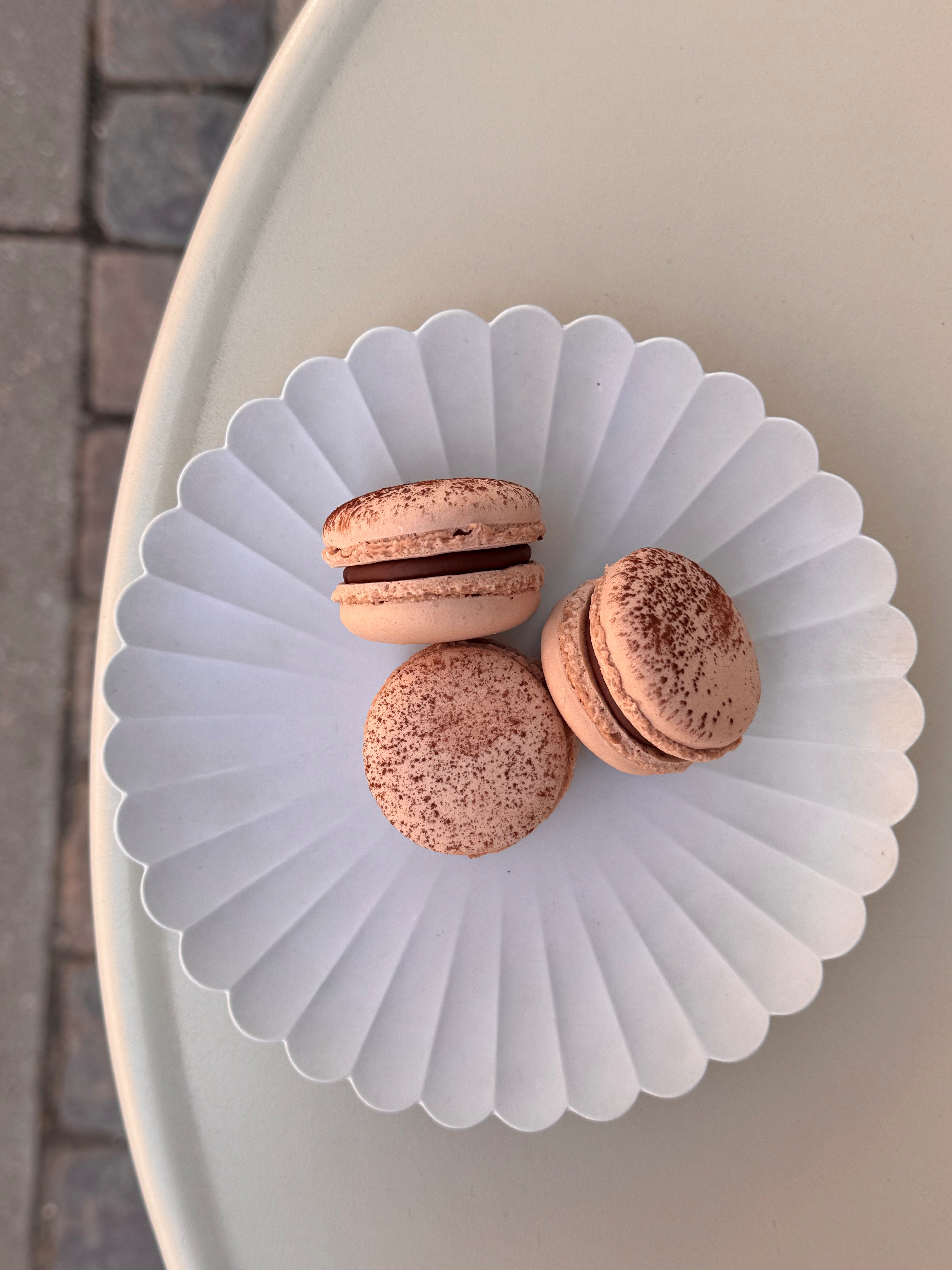 Macaron - Chokolade & karamel