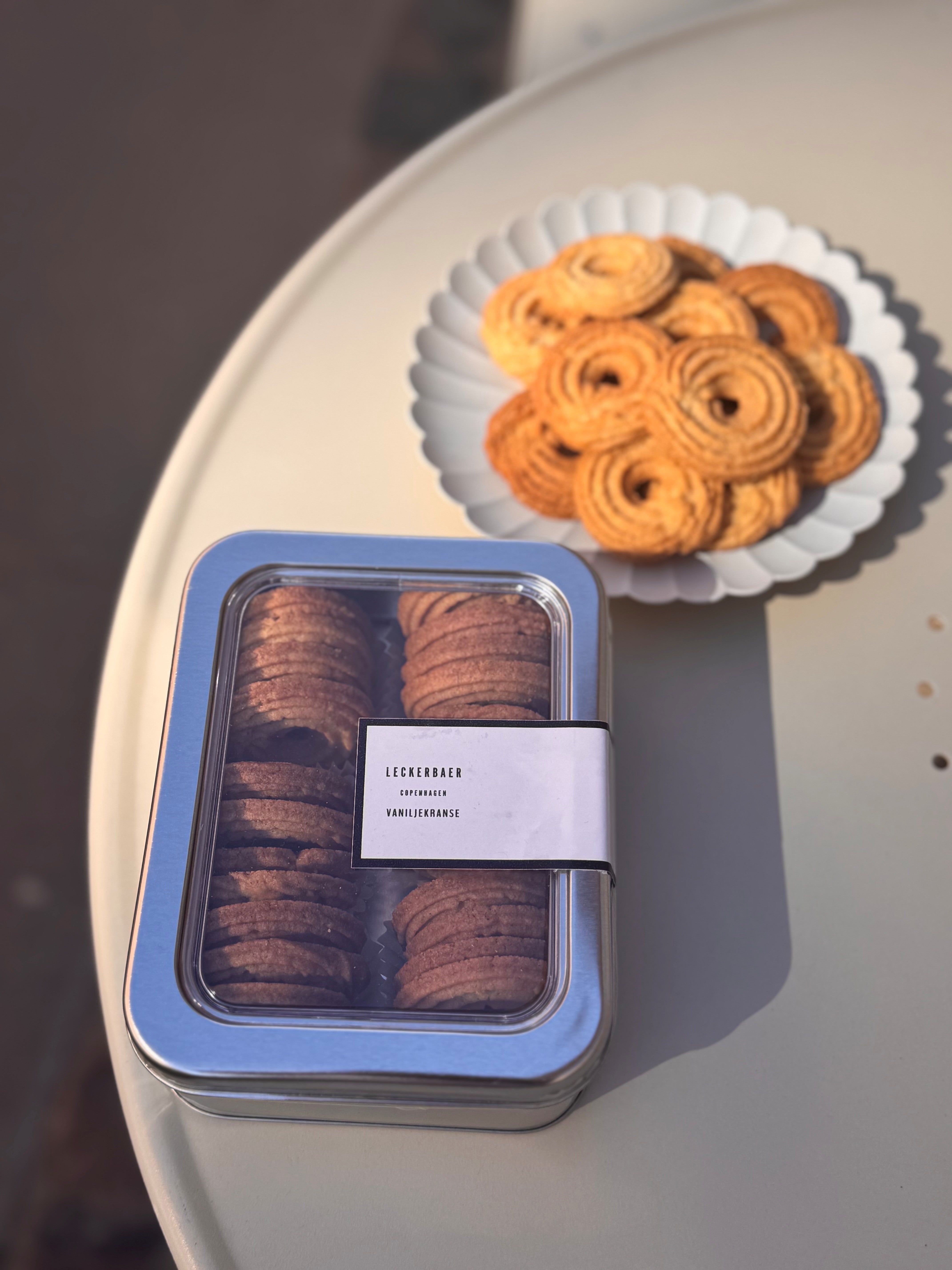 Vaniljekranse - Tin æske