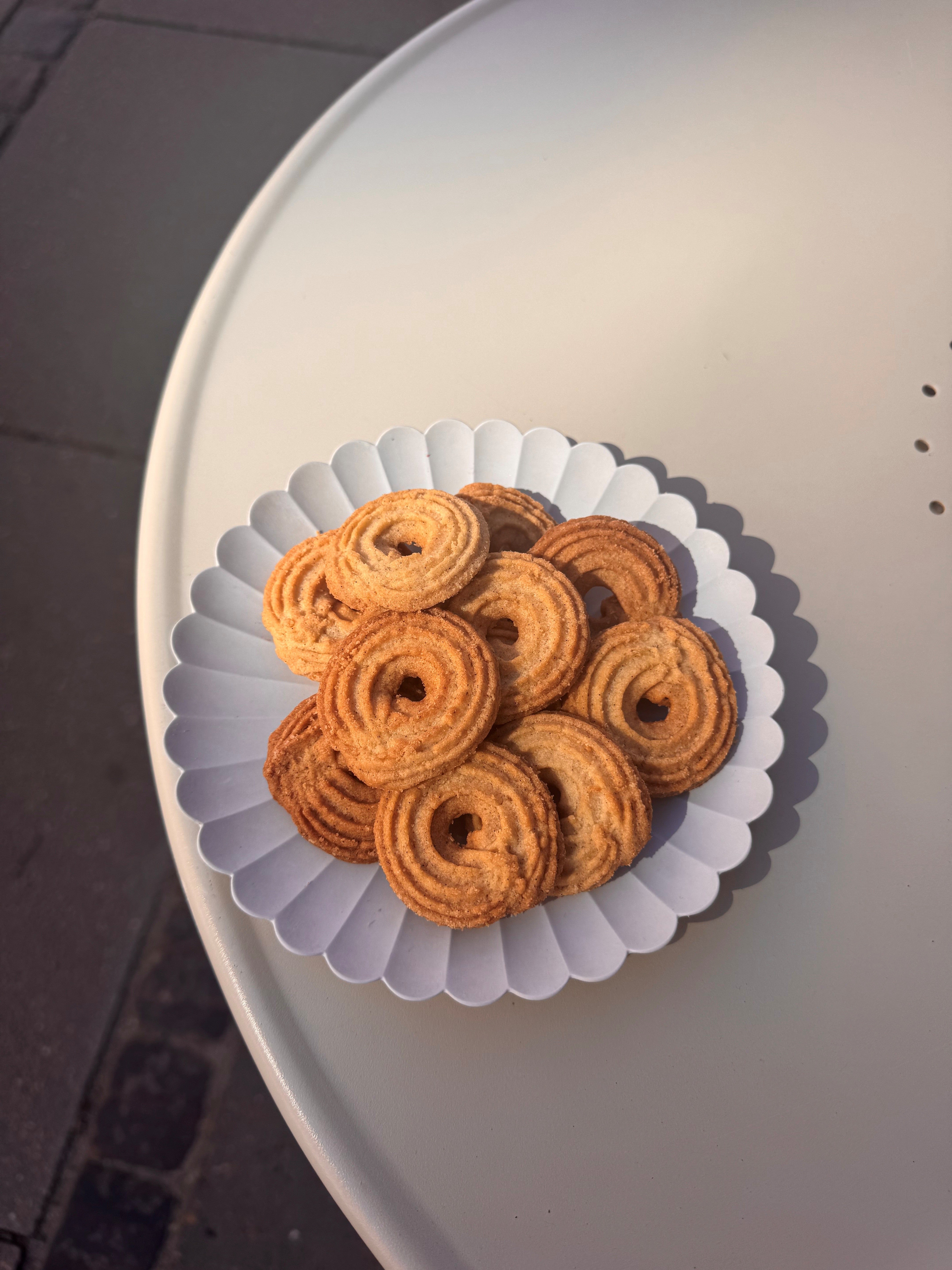 Vaniljekranse - Tin æske